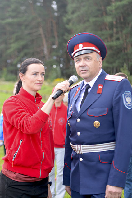 Международный турнир по конной стрельбе из лука на кубок Св.Георгия Победоносца. День первый