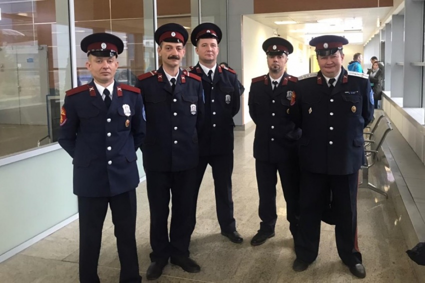 Казаки ВКО ЦКВ теперь охраняют аэропорт Казаки ВКО ЦКВ теперь охраняют аэропорт