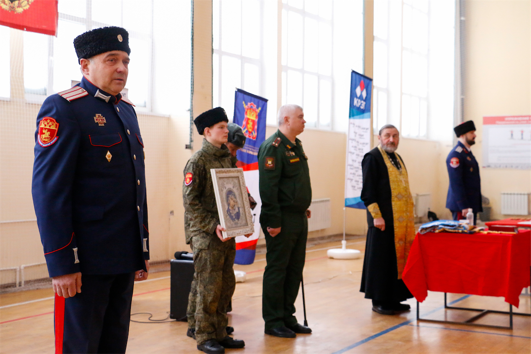 Вступая в казачье братство