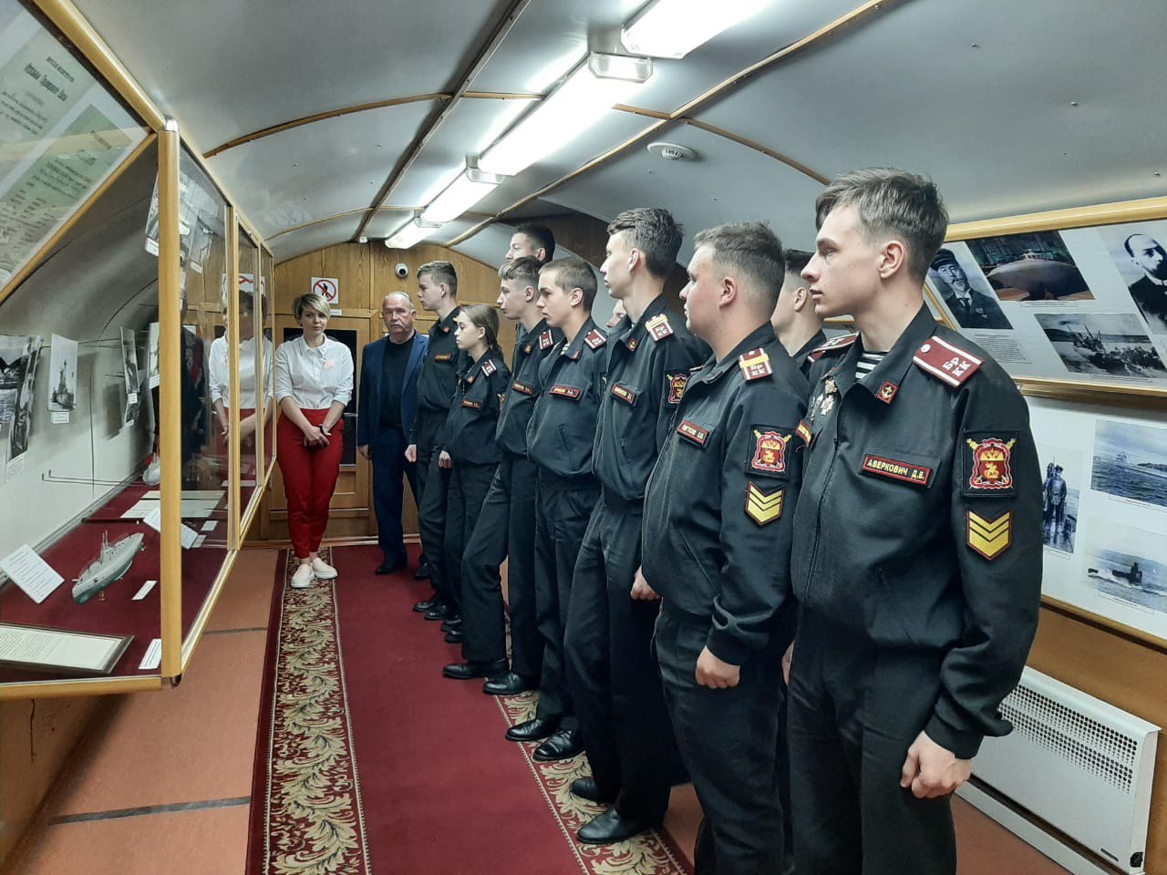 Брянские казачата посетили Северный флот