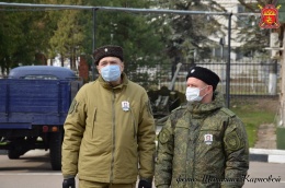 И вброд, и вплавь, и через поле – казаки ОКО Московской области ВКО ЦКВ несут службу в пеших и конных патрулях