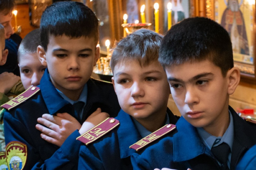 Кадетская Литургия 5-х классов МПКУ им. М.А. Шолохова Кадетская Литургия 5-х классов МПКУ им. М.А. Шолохова