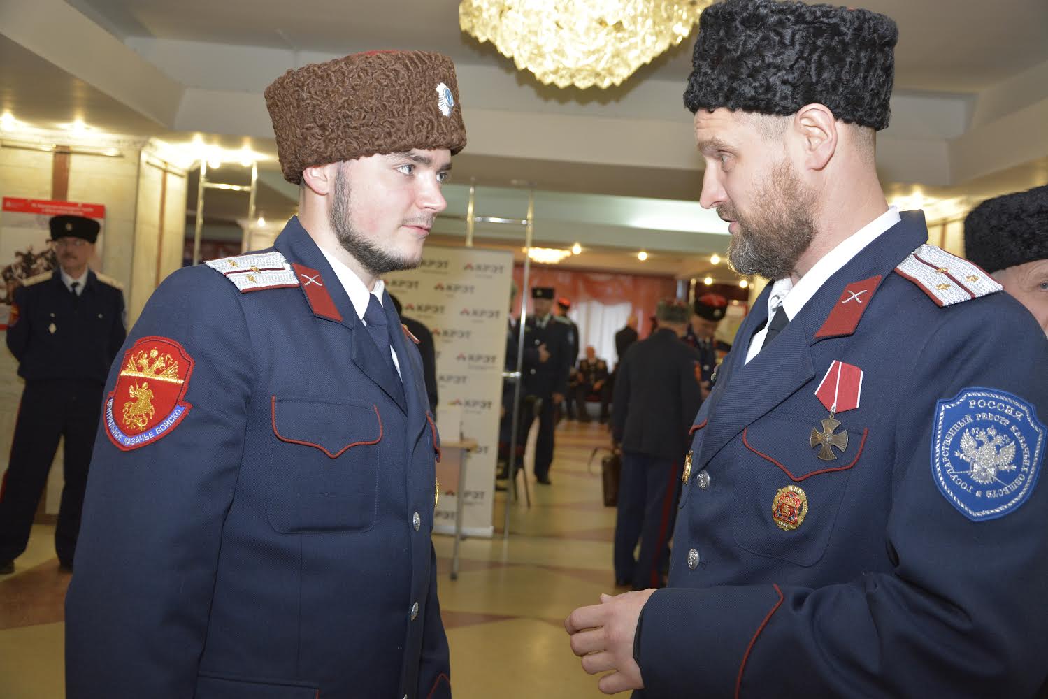 Собирались на Круг казаки