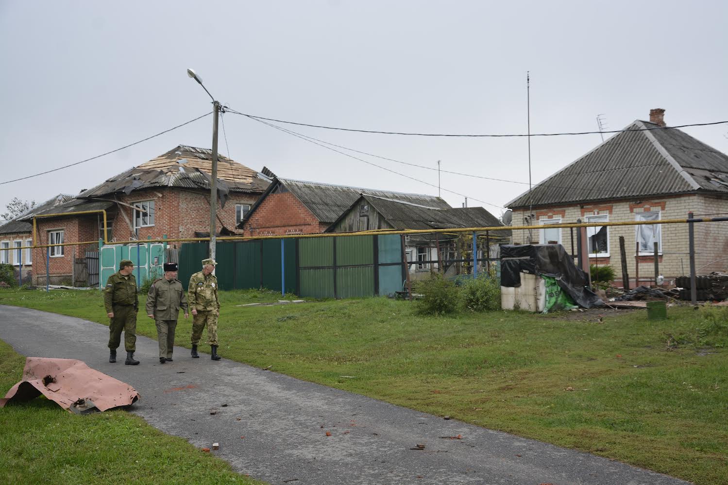 Казачий патруль в действии