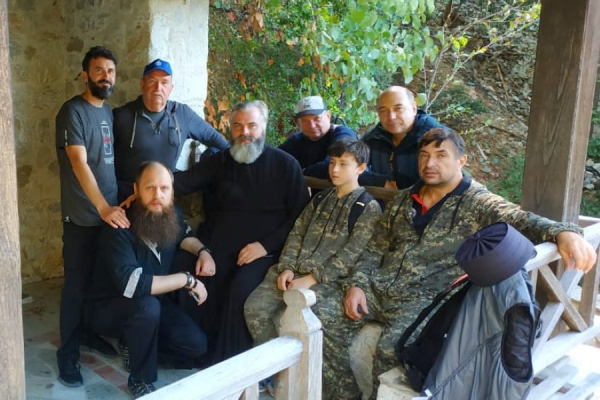 Паломничество атаманов и казаков Центрального казачьего войска на Святую гору Афон. Октябрь 2021 года.