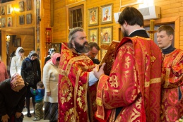 Малый престольный праздник в храме св. равноап. кн. Владимира при МсККК им.М.А. Шолохова 08.05.15