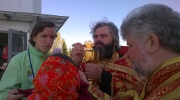 Поклонная гора. Божественная литургия. Парад кадетов. 06.05.15