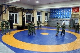 Казачата Тамбовского ОКО ВКО ЦКВ провели день в армии