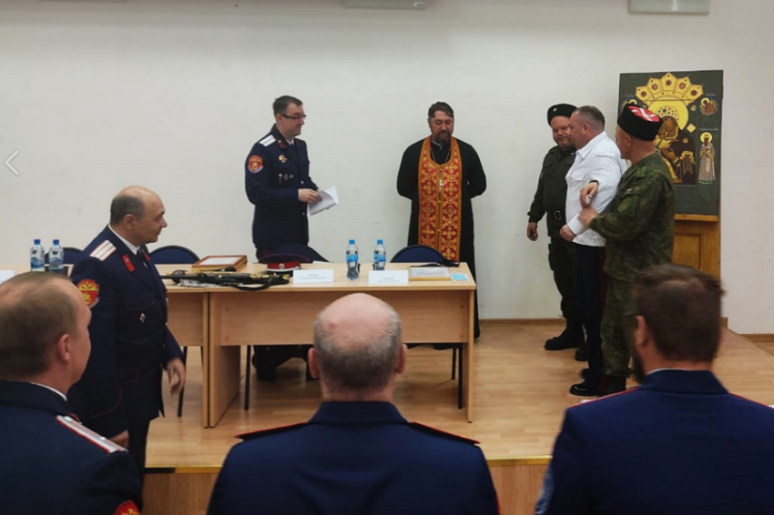 Волоколамские казаки хуторского казачьего общества МОКО ВКО «ЦКВ» подвели итоги своей работы и избрали атамана Волоколамские казаки хуторского казачьего общества МОКО ВКО «ЦКВ» подвели итоги своей работы и избрали атамана