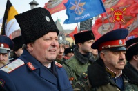 Около трех тысяч казаков со всей России собрались на митинг Антимайдан в Москве 