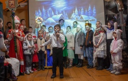 Празднование Рождества Христова в храме святого равноапостольного князя Владимира при МПКУ им. М.А. Шолохова