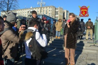 Движение "Антимайдан" провело акцию "Лицо американской демократии"