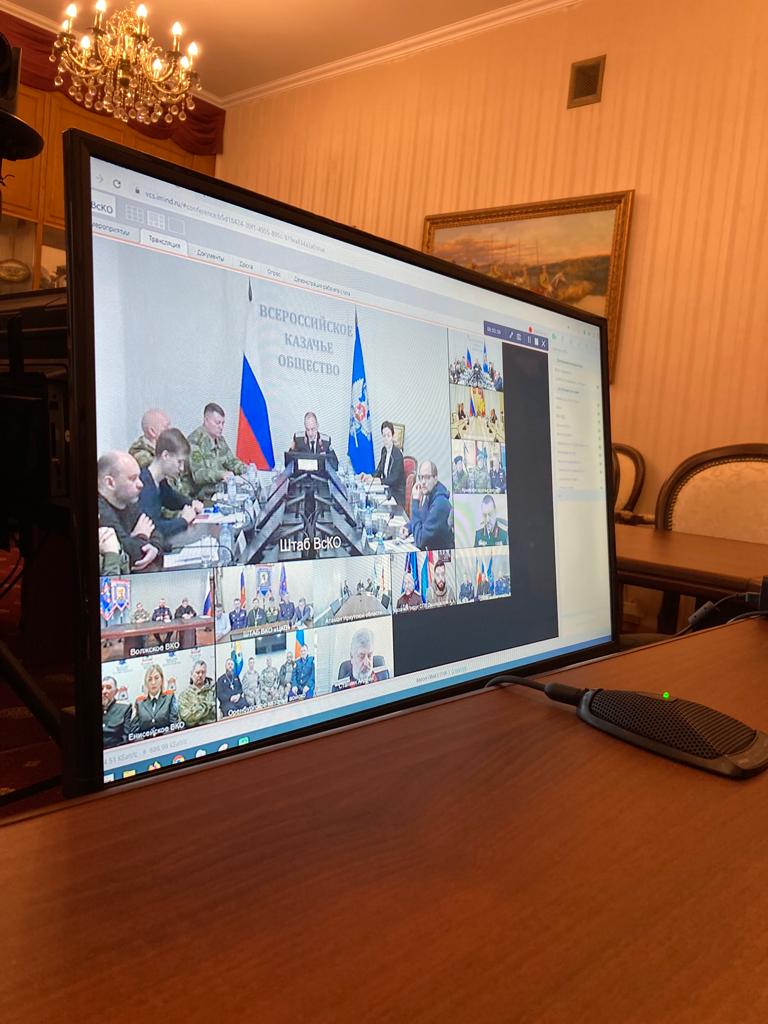 Телемост «Казаки-герои: точка опоры и мысли о Родине»