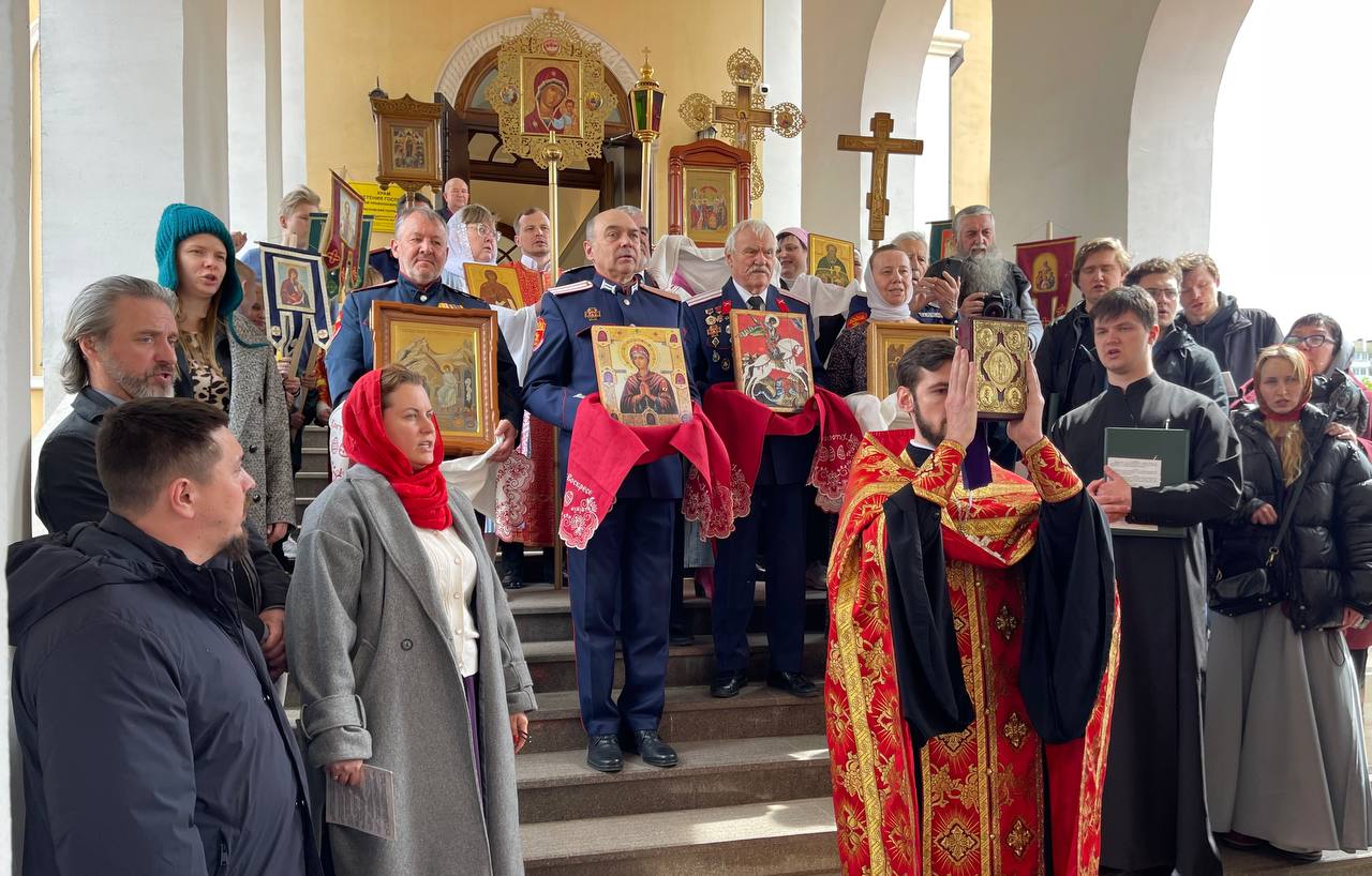 Святыня передана казакам Центрального казачьего войска