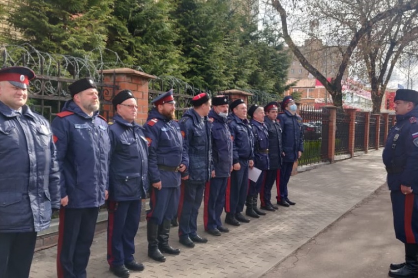 Домодедовская казачья дружина обеспечивала порядок в день Вербного воскресенья Домодедовская казачья дружина обеспечивала порядок в день Вербного воскресенья