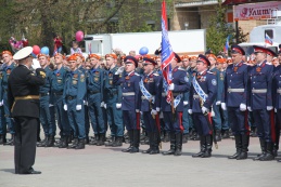 Парад Великой Победы в Рузе. 09.05.15