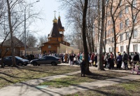 Празднование Пасхи Христовой на приходе храма св. равноап. кн. Владимира при МсККК им.М.А. Шолохова