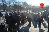 Движение "Антимайдан" провело акцию "Лицо американской демократии"