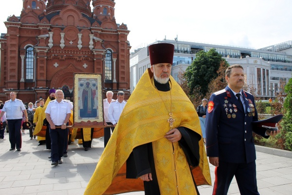 По инициативе казаков ЗОКО ВКО ЦКВ праздник в честь иконы Николы Тульского стал всенародным