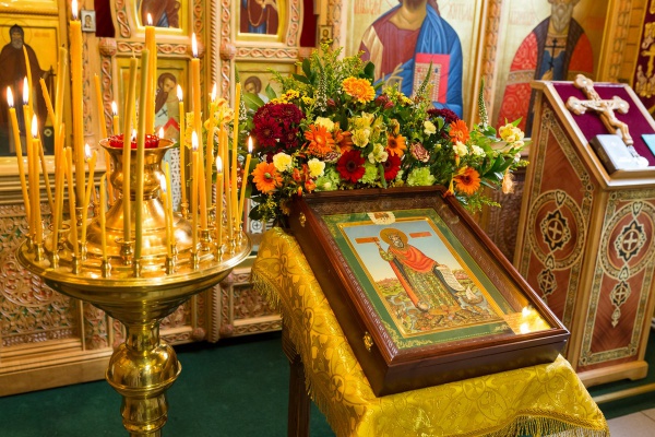 Престольный праздник в храме святого равноапостольного князя Владимира при Московском президентском кадетском училище им. М.А. Шолохова.