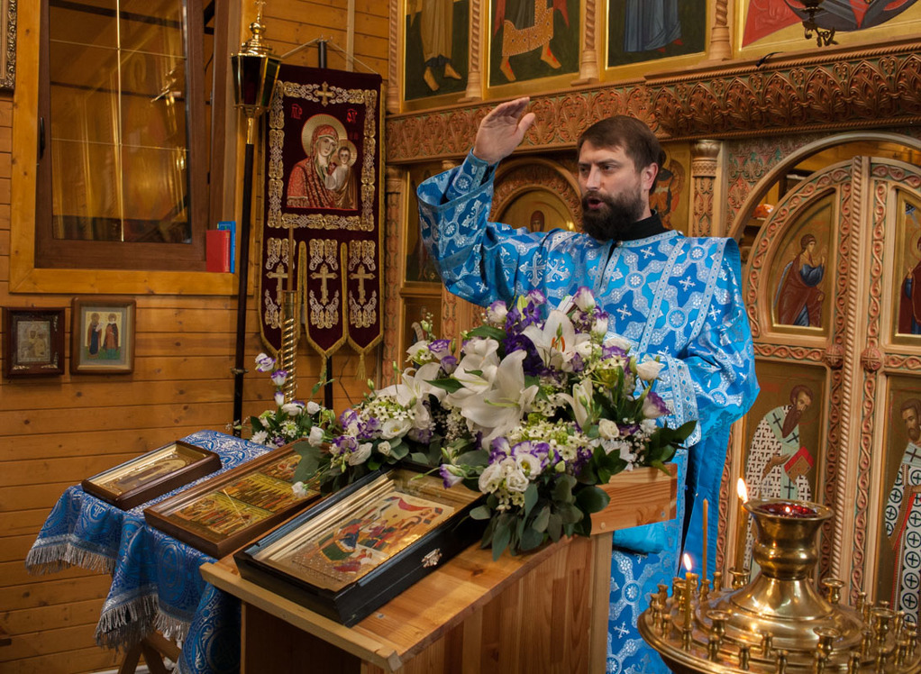 Кадетская Литургия 11-х классов Московского президентского кадетского училища им. М.А. Шолохова войск национальной гвардии РФ