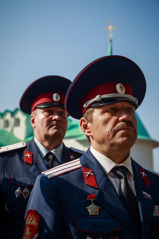 На Куликовом поле раскинулась казачья станица
