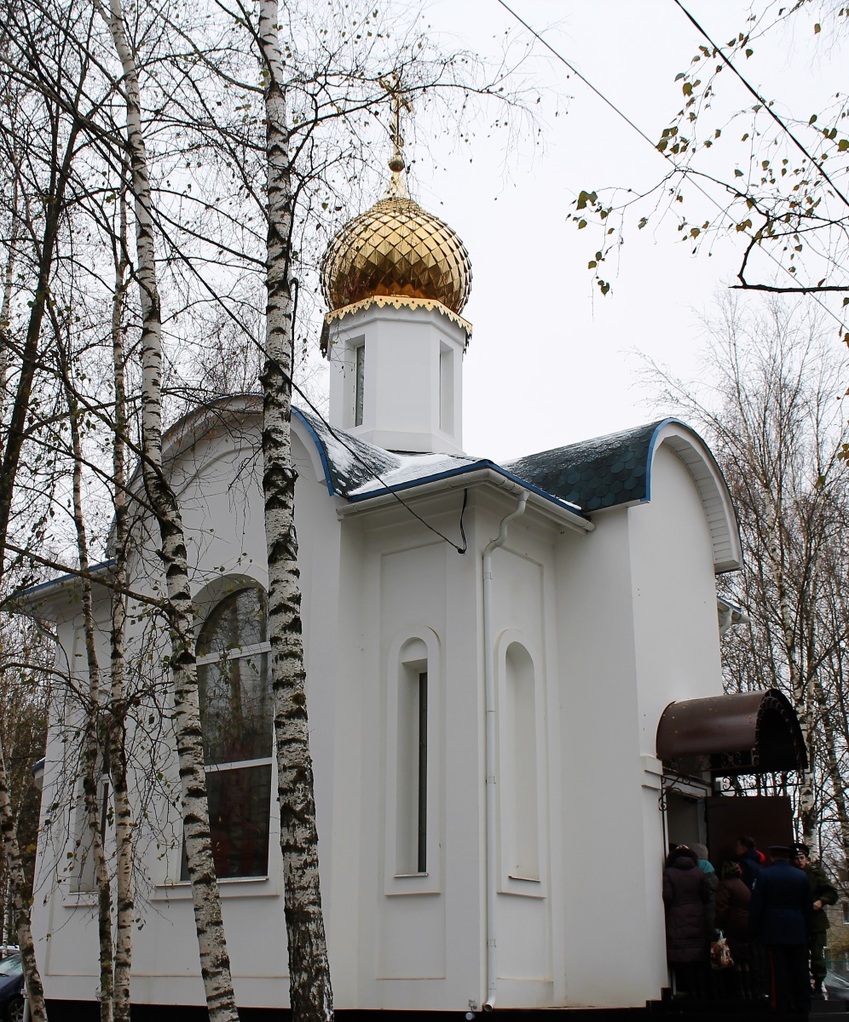 Открытие часовни
