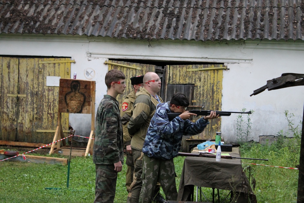 Под Тулой работал православный военно-патриотический лагерь «Казачий стан»