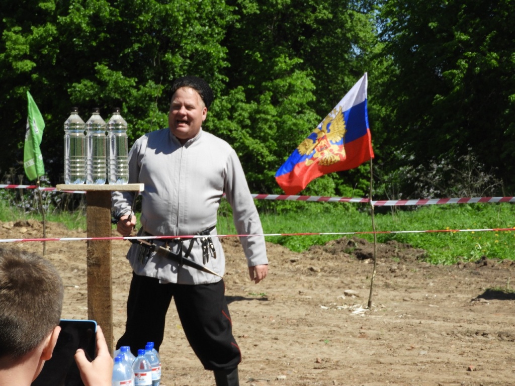 Воинский казачий праздник в Трубино