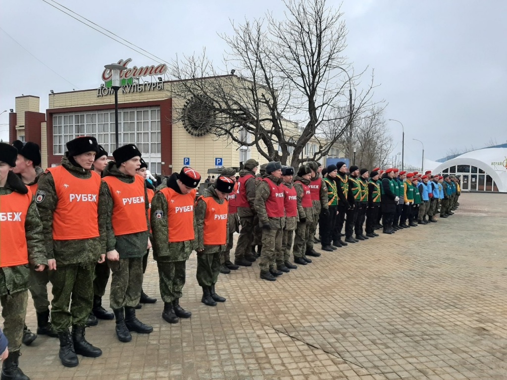 "Селятинский рубеж" посетили калужские кадеты