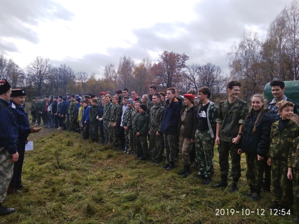 Владимирские казаки провели пятые военно-полевые сборы в Лакинске