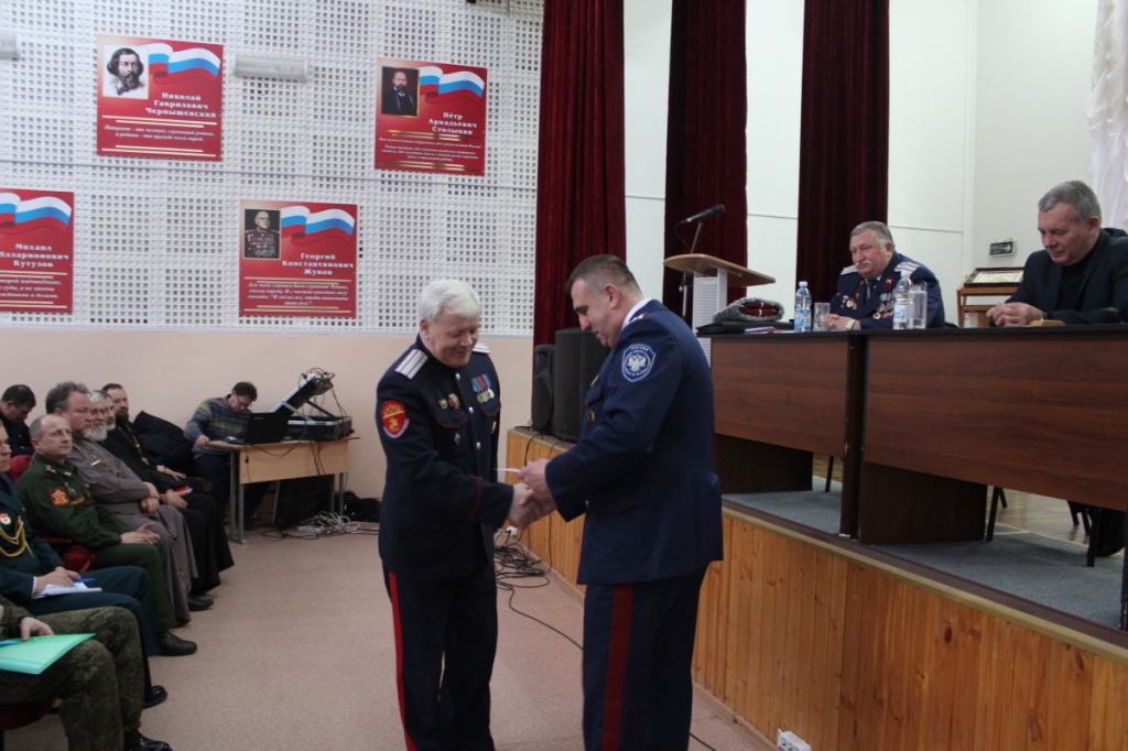 Состоялся XII отчетный Круг Белгородского отдельского казачьего общества ВКО ЦКВ