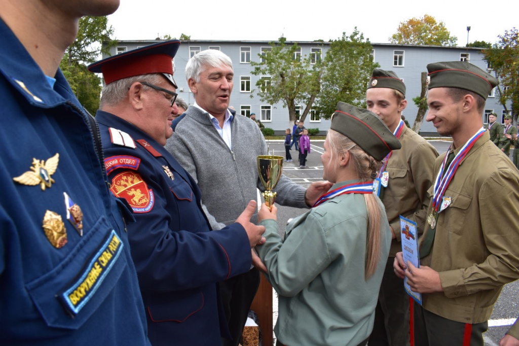 В Липецкой области прошли сборы казачьей молодежи