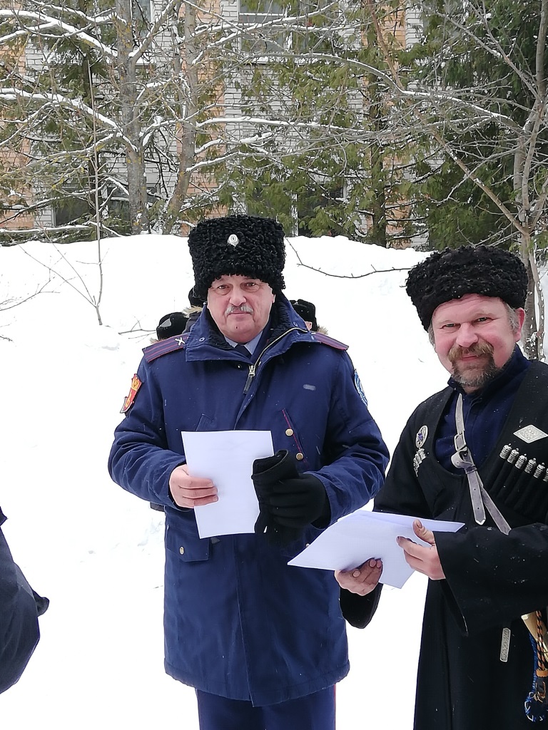 Укрепление содружества подводников и казаков
