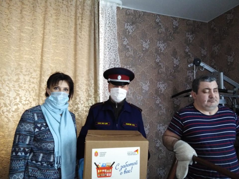 Казаки Западного окружного казачьего общества ВКО ЦКВ первыми пришли на помощь жителям Тульской и Рязанской областей