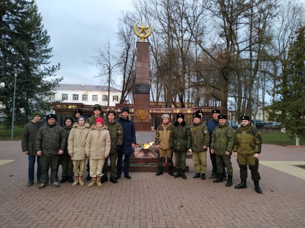 Рузские казаки почтили память героев