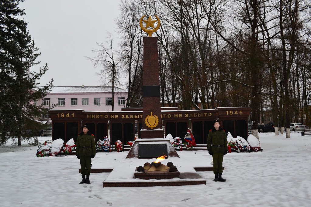Кадеты почтили память героя