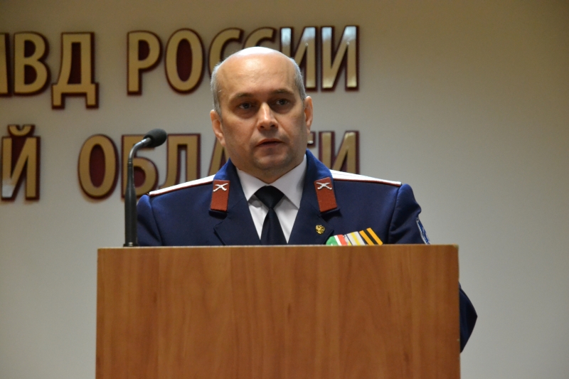 В региональном управлении МВД России состоялась встреча сотрудников с членом российского общества «Знание»