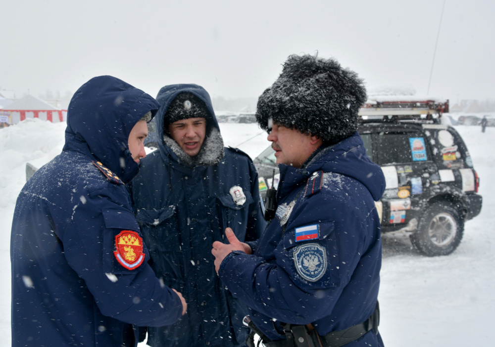 Сводный отряд казачьей дружины ОКО МО ВКО ЦКВ обеспечивал общественный порядок на мероприятии в Подмосковье