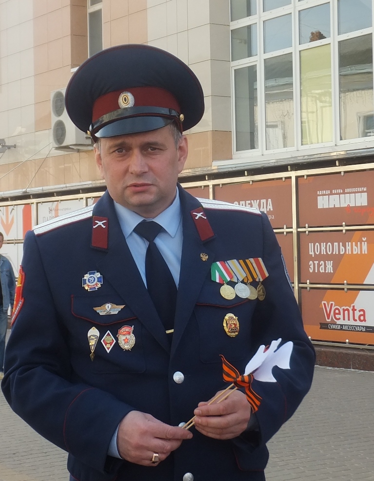 Заместитель калужского отдельского атамана в суперфинале конкурса "Лидеры России"