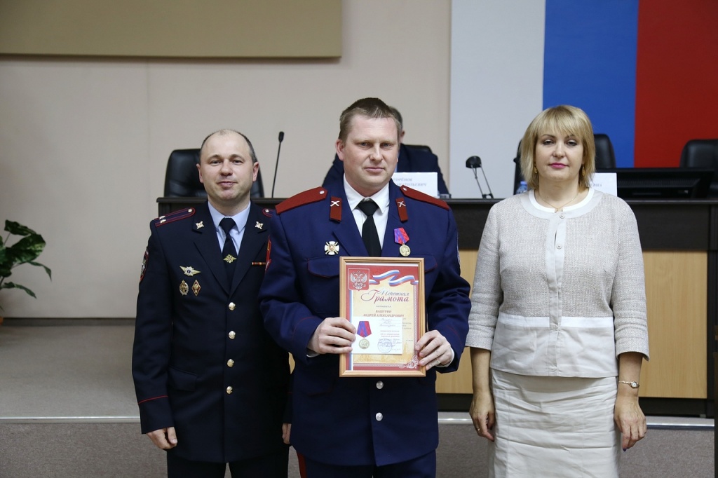 В Калуге поздравили народных дружинников