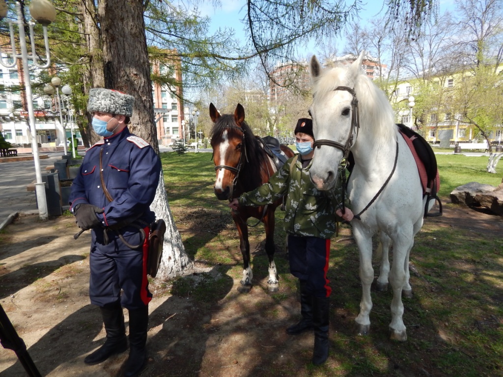«Одна мысль, что казаки рядом в трудную минуту, греет моё сердце!»
