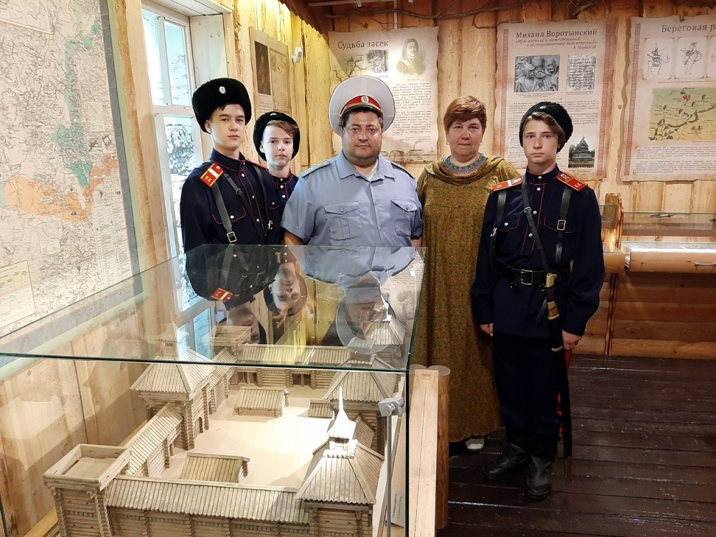 Калужские казаки побывали на территории «Большой Засечной черты»