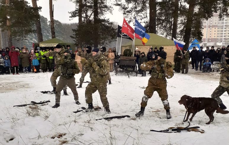 На месте героических побед