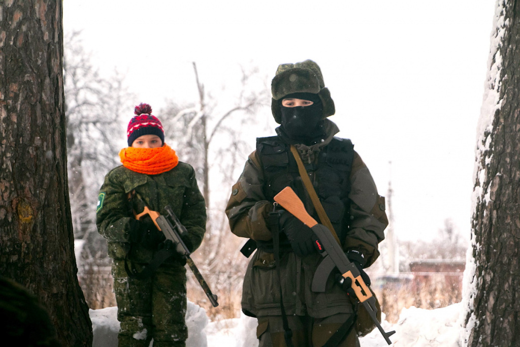 На месте героических побед