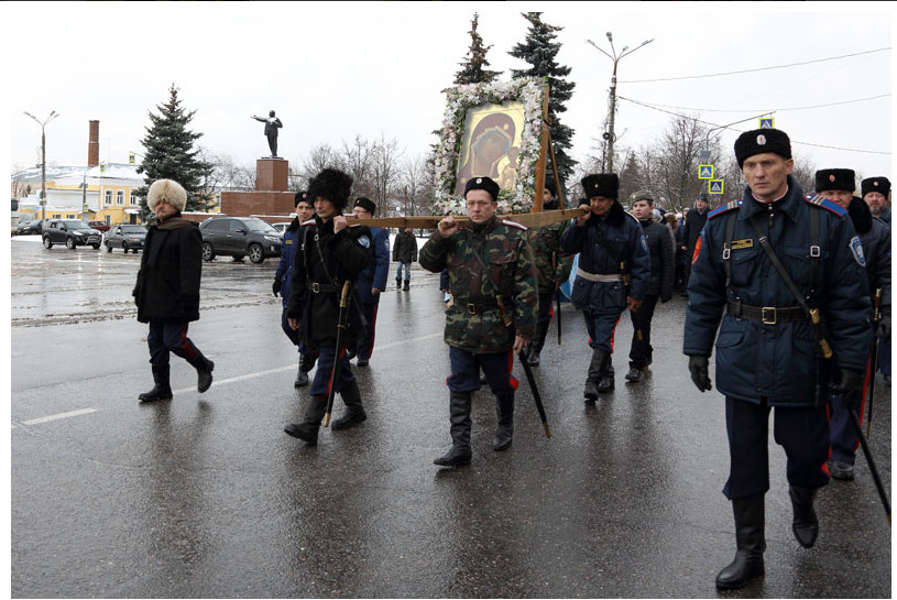 Крестный ход в Павловском Посаде