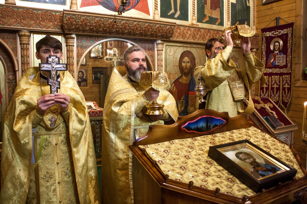 Кадетская Литургия 7-х классов Московского президентского кадетского училища им. М.А. Шолохова