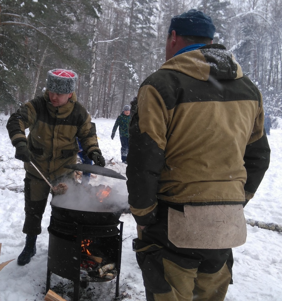 Ступинские казаки - юбилею родной Армии