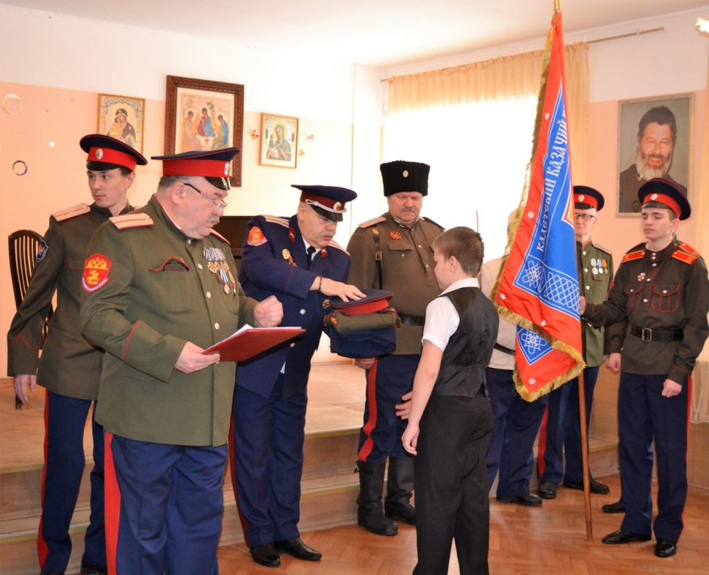 День рождения казачьего кадетского корпуса отметили в Конаково
