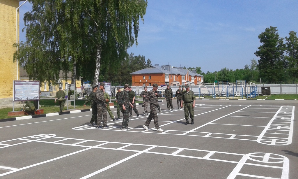 Военные сборы в Жиздре